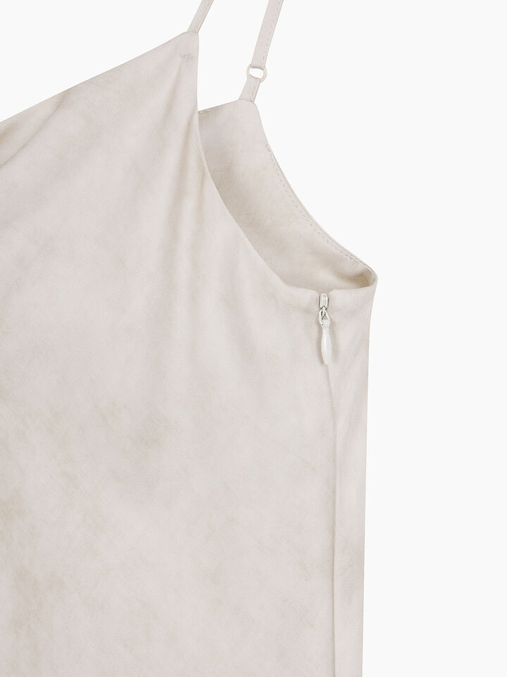 DRESS - sisley k midi dresses - Beige | Sisley K image number 4